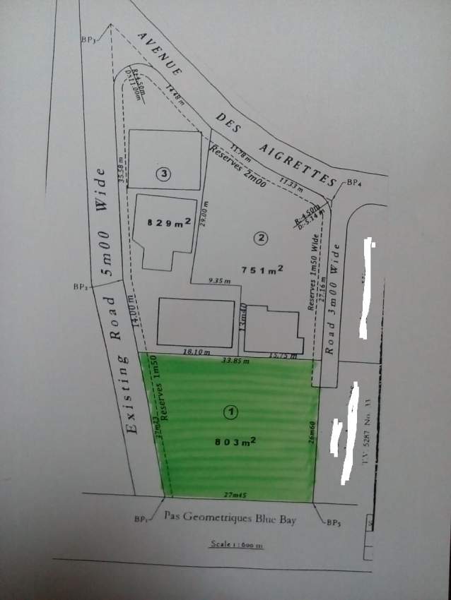 Blue bay Terain pieds dans l'eau toute propriete - 2 - Land  on Aster Vender