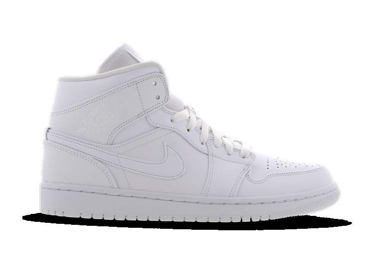 Jordan 1 mid triple white - 0 - Sneakers  on Aster Vender