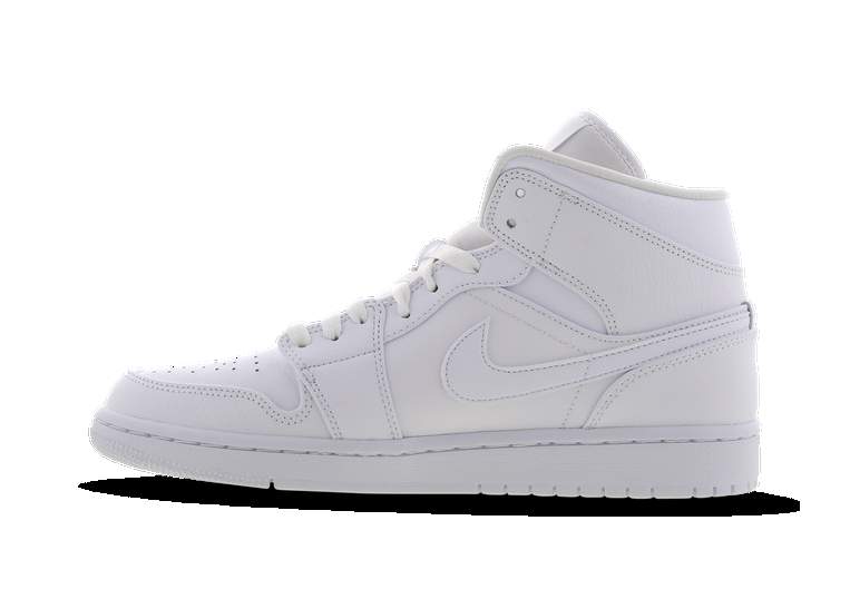 Jordan 1 mid triple white - 3 - Sneakers  on Aster Vender