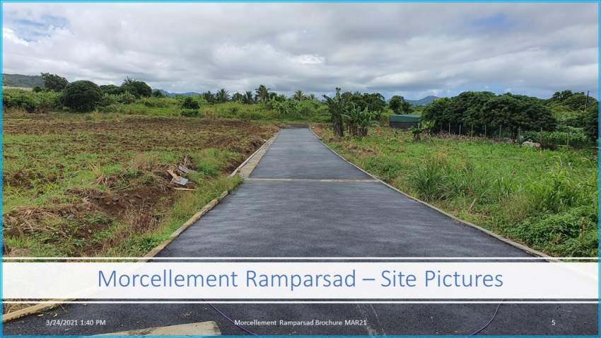 New Morcellement at Mont Fertile, Rose Belle! (7 plots) - 2 - Land  on Aster Vender