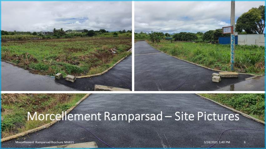 New Morcellement at Mont Fertile, Rose Belle! (7 plots) - 3 - Land  on Aster Vender