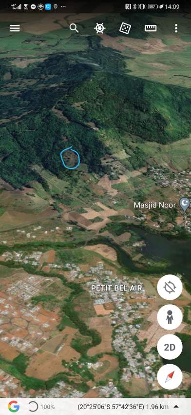 Land (1 Arpent) Rivieres des Créoles Mountain - 1 - Land  on Aster Vender