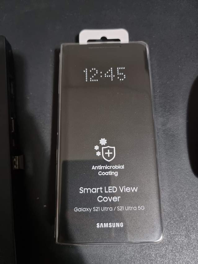 S21 ultra smart led view cover | Aster Vender Phone Covers