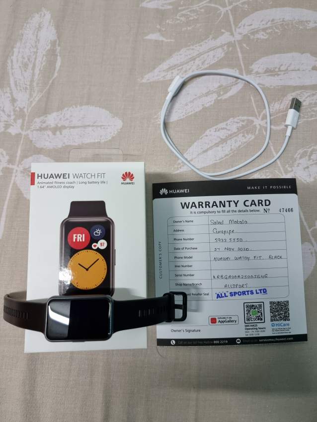 Huawei watchfit - 0 - Smartwatch  on Aster Vender