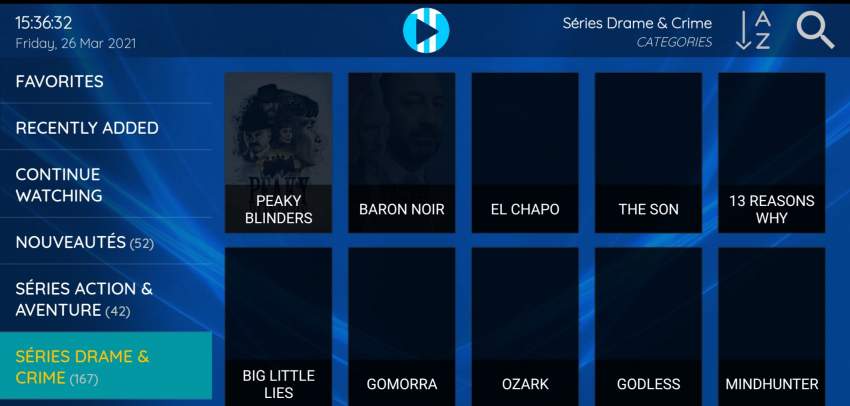 CHAINES IPTV - 5 - TV Box  on Aster Vender