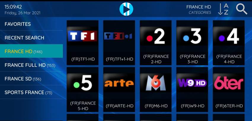 CHAINES IPTV - 6 - TV Box  on Aster Vender
