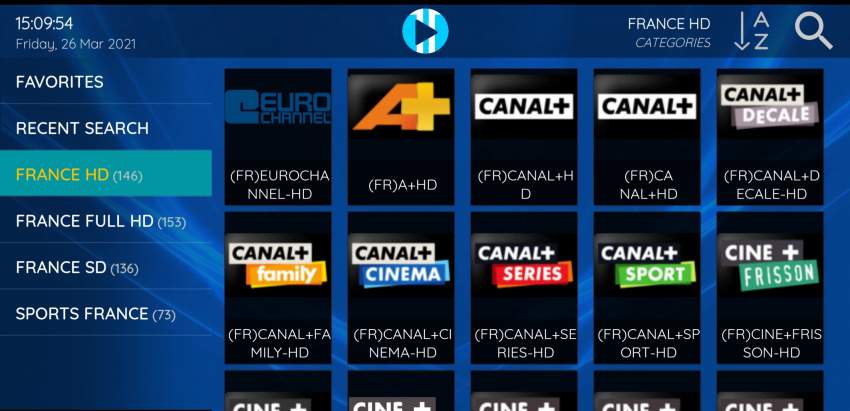 CHAINES IPTV - 2 - TV Box  on Aster Vender