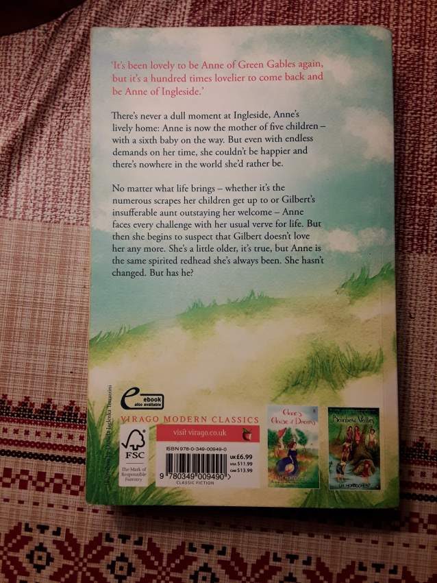 Anne of Ingleside - 1 - Fictional books  on Aster Vender