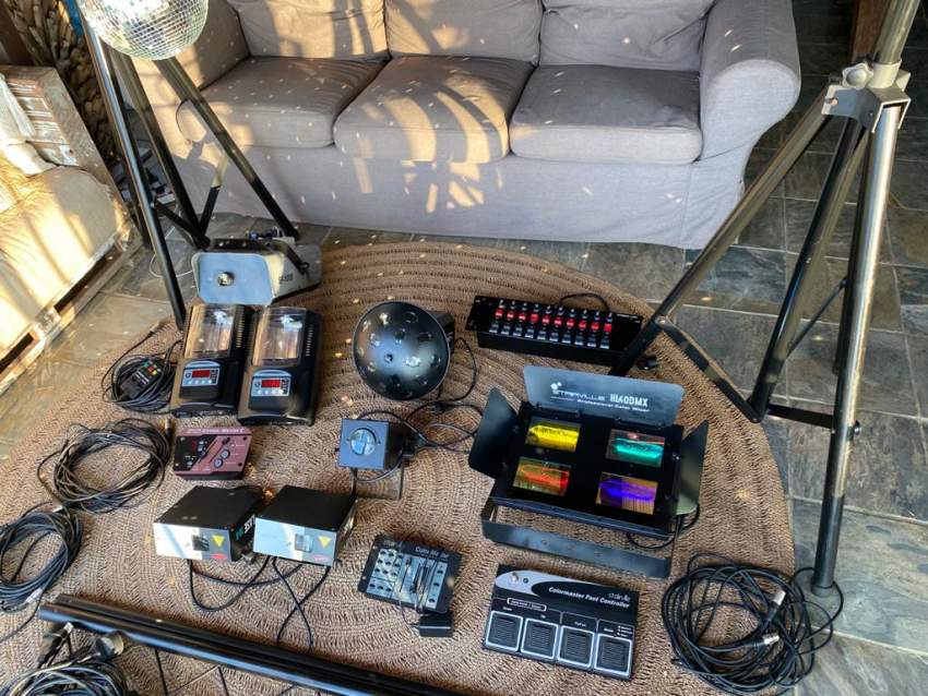 Pack de jeux de lumière pour DJ et soirées on Aster Vender