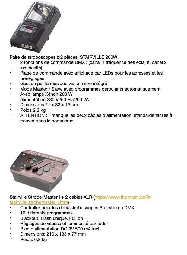 Pack de jeux de lumière pour DJ et soirées - 5 - Party  on Aster Vender