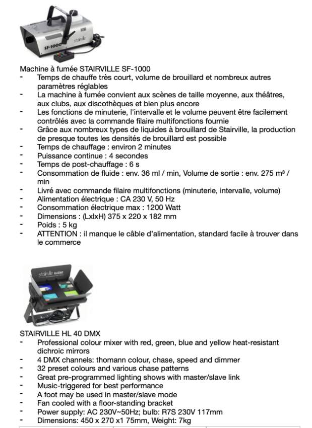 Pack de jeux de lumière pour DJ et soirées - 7 - Party  on Aster Vender