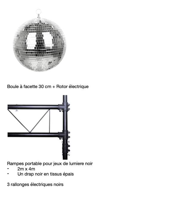 Pack de jeux de lumière pour DJ et soirées - 3 - Party  on Aster Vender