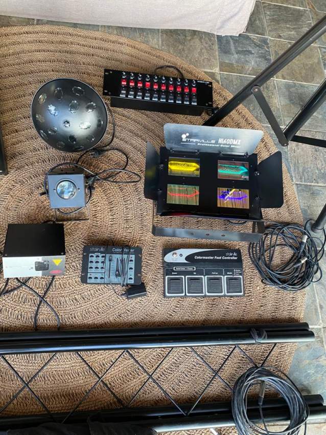 Pack de jeux de lumière pour DJ et soirées - 1 - Party  on Aster Vender