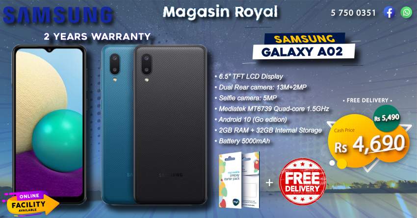 samsung a02l - 0 - Android Phones  on Aster Vender