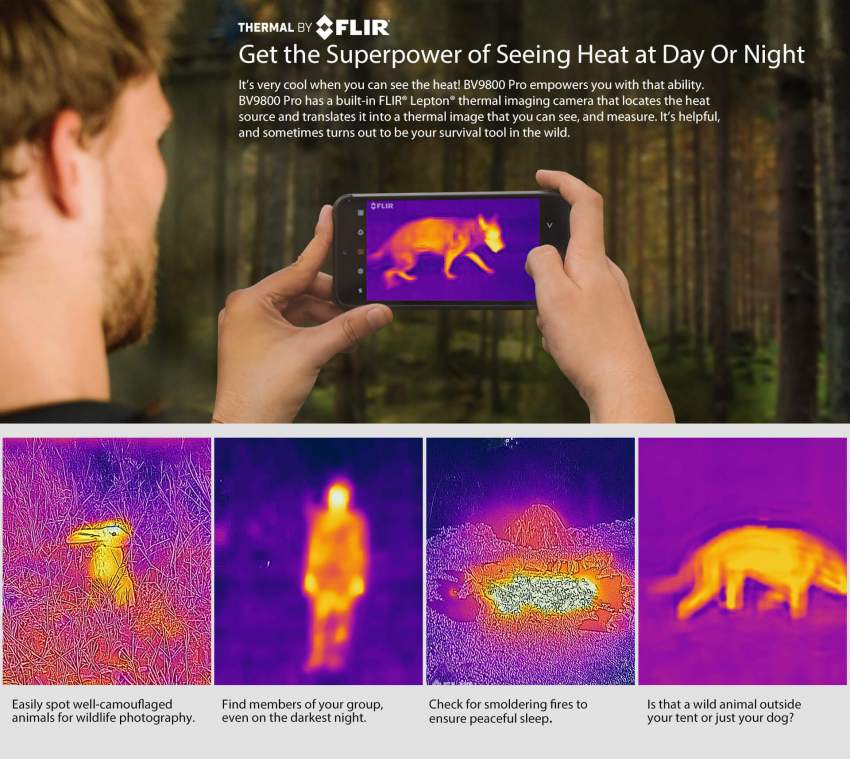 Blackview BV9800 Pro 6GB+128GB, 16MP Thermal Imagery + 48MP Camera - 7 - Blackview Phones  on Aster Vender