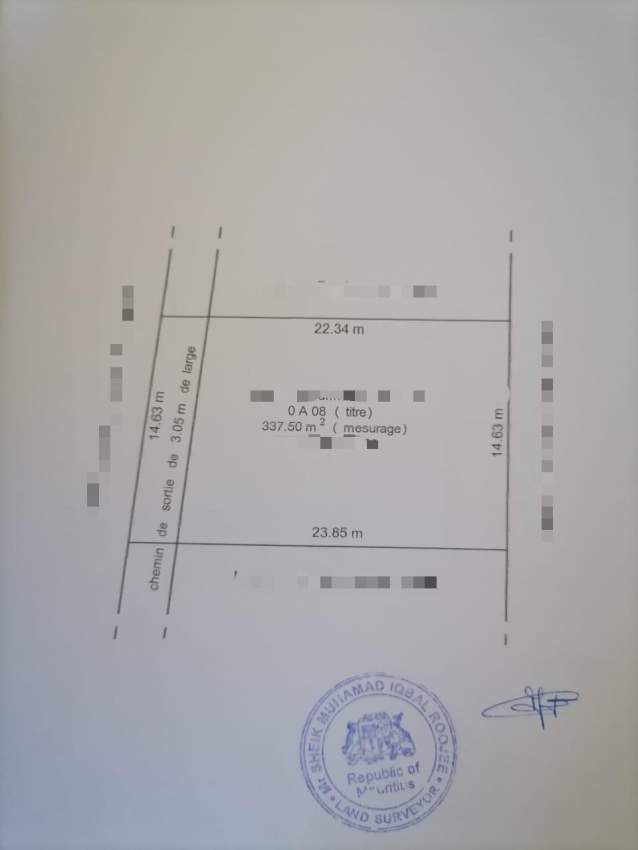 TERRAIN RÉSIDENTIEL - 7 PERCHES -  Bel Air - 9 - Land  on Aster Vender