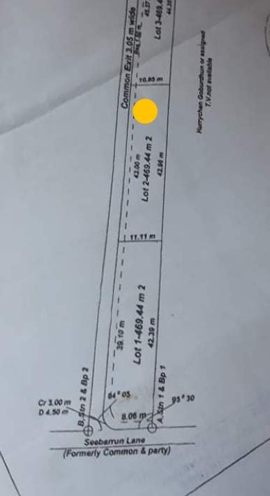 TERRAIN RÉSIDENTIEL - 11.5 PERCHES - BRAMSTHAN - 9 - Land  on Aster Vender