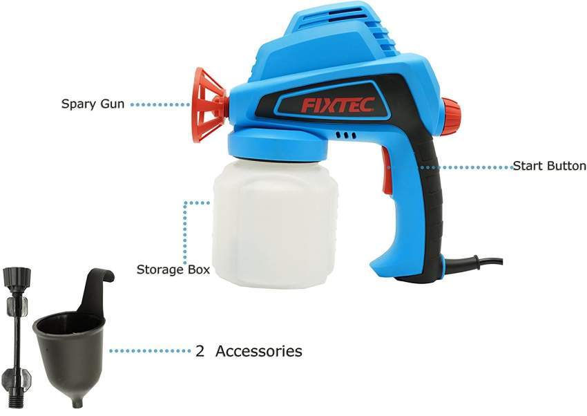 Electric Paint Sprayer Gun - 0 - All Manual Tools  on Aster Vender
