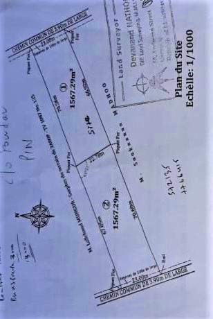 TERRAIN AGRICOLE - 32.2 PERCHES -CONSTANCE - 7 - Land  on Aster Vender