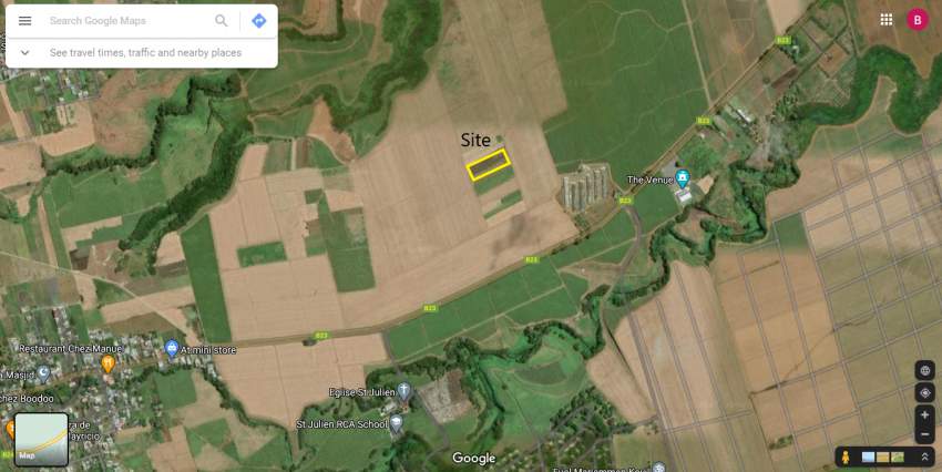 TERRAIN AGRICOLE - 32.2 PERCHES -CONSTANCE - 6 - Land  on Aster Vender