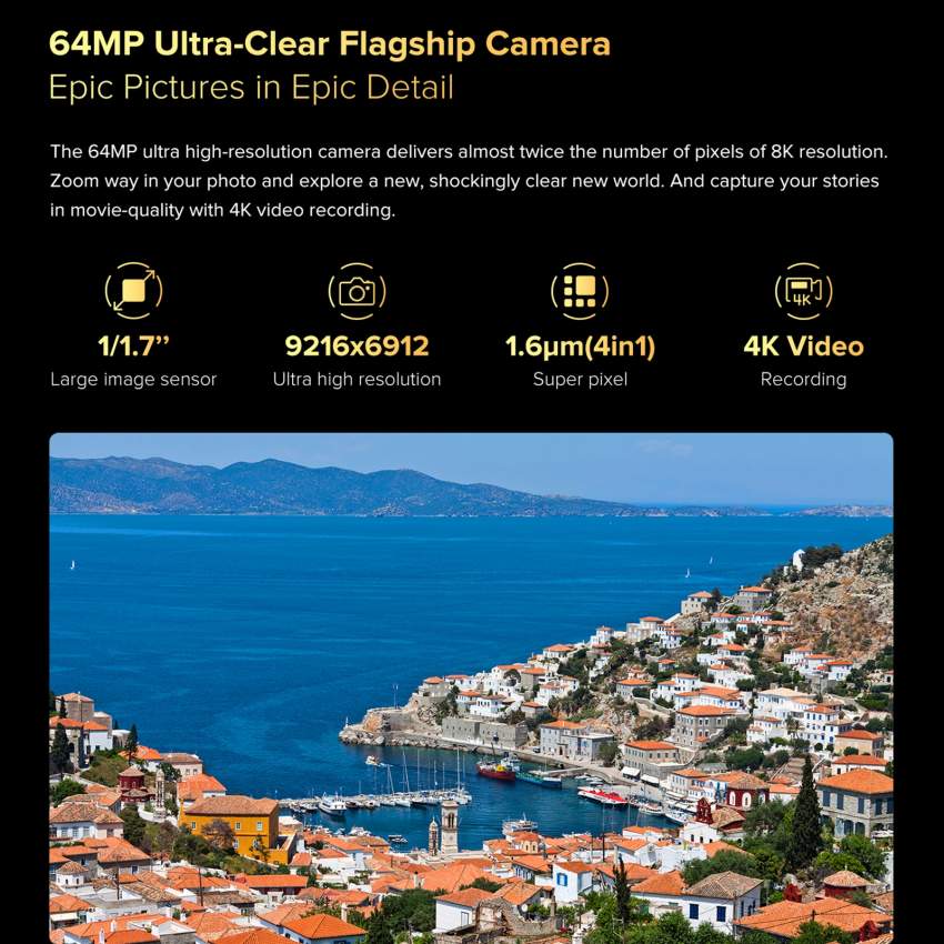 Umidigi GT Robust Smartphone Waterproof 64 MP RAM 8GB ROM 128 GB - 2 - Android Phones  on Aster Vender