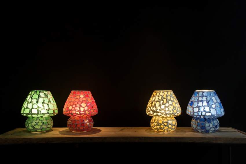 lampes de table en verre faites à la main .  - 6 - Interior Decor  on Aster Vender