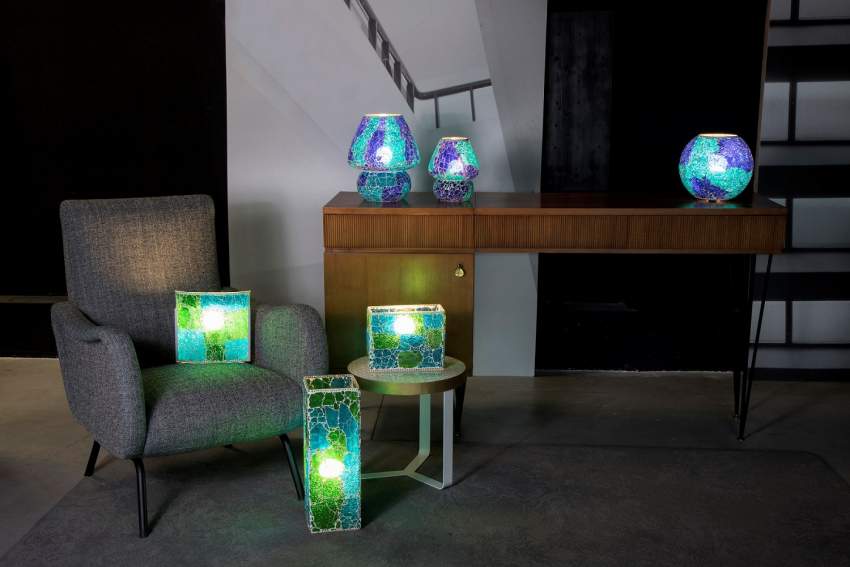 lampes de table en verre faites à la main .  - 1 - Interior Decor  on Aster Vender