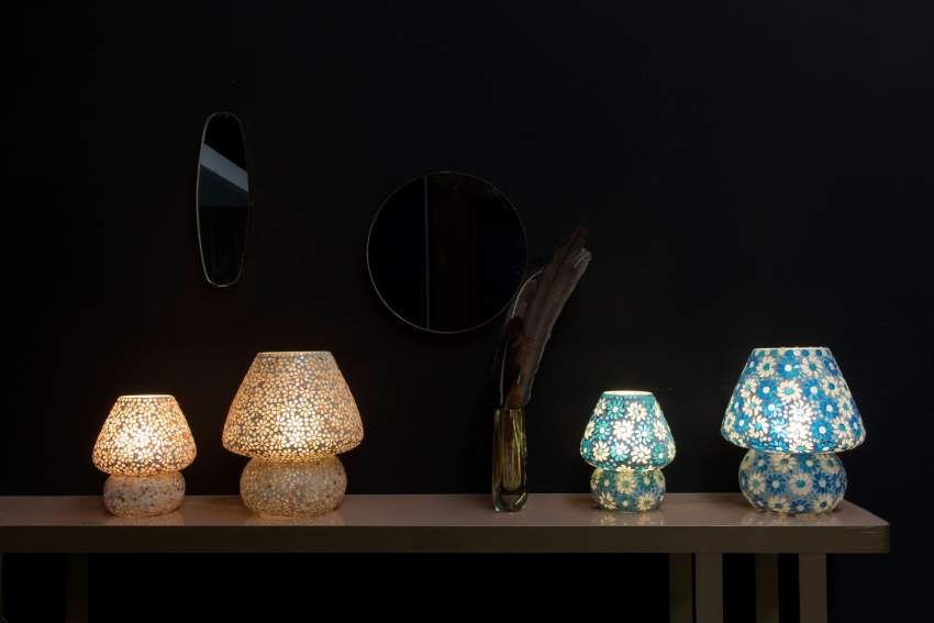 lampes de table en verre faites à la main .  - 7 - Interior Decor  on Aster Vender