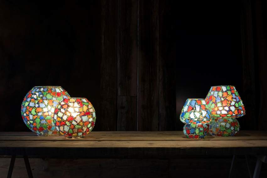 lampes de table en verre faites à la main .  - 0 - Interior Decor  on Aster Vender