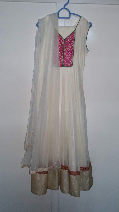 White churidar - 0 - Dresses (Women)  on Aster Vender