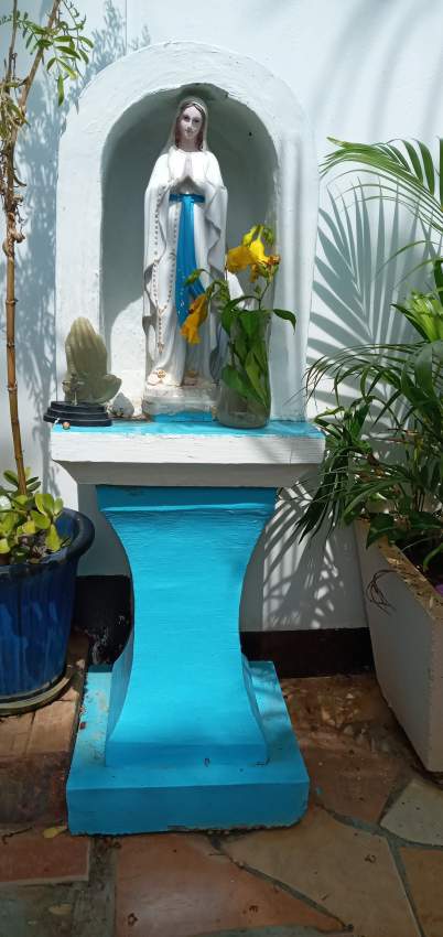 Grotte de la Vierge de Marie avec la lumière on Aster Vender