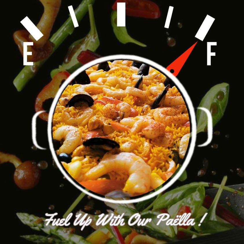 Paella Seafood + Gambas - Minimum 12 persons !!! Rs 250 pax . - Catering & Restaurant at AsterVender