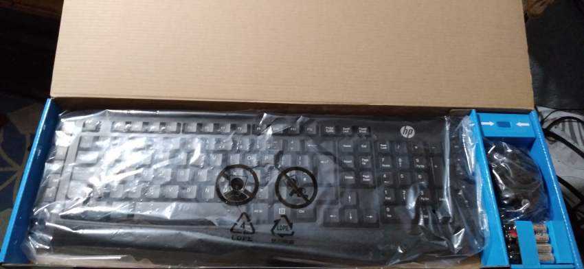 Hp keyboard and mouse original  - 0 - All Informatics Products  on Aster Vender
