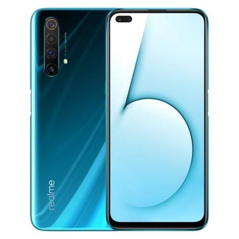 Realme X50 5G 64 MP RAM 8 GB ROM 128 GB with an amazing glacier colour on Aster Vender