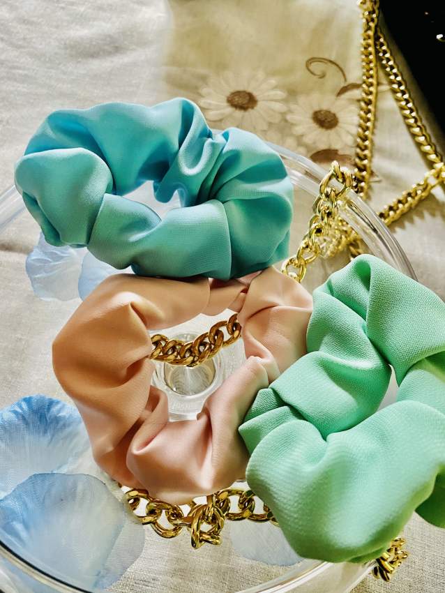 Scrunchies  - 5 - Handmade  on Aster Vender