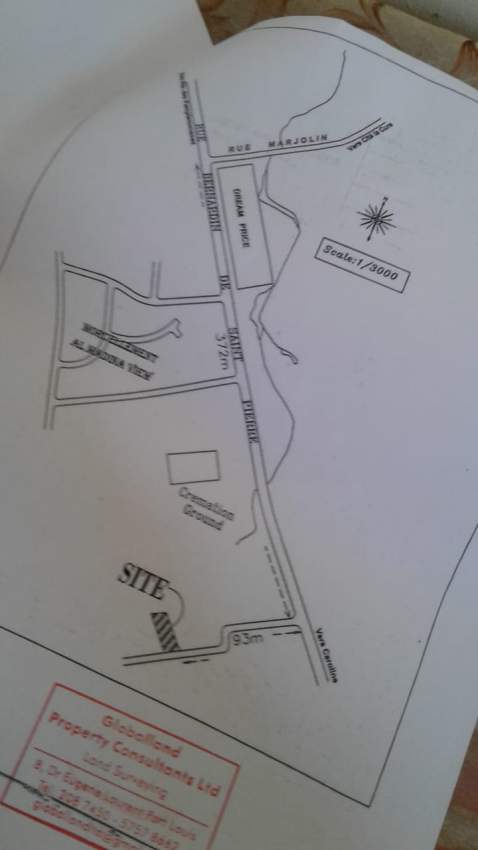 Terrain résidentiel  87.92 Toises à Vallée des Prêtres - Rs1,350,000 - 0 - Land  on Aster Vender