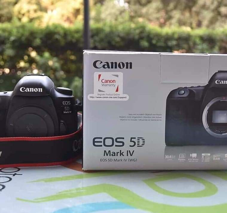 Canon EOS-5D Mark IV DSLR Camera Kit with Canon EF 24-70mm F4L IS USM  at AsterVender