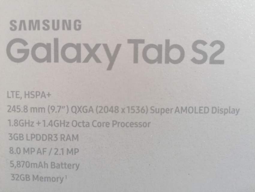Galaxy Tab S2 - 1 - Tablet  on Aster Vender