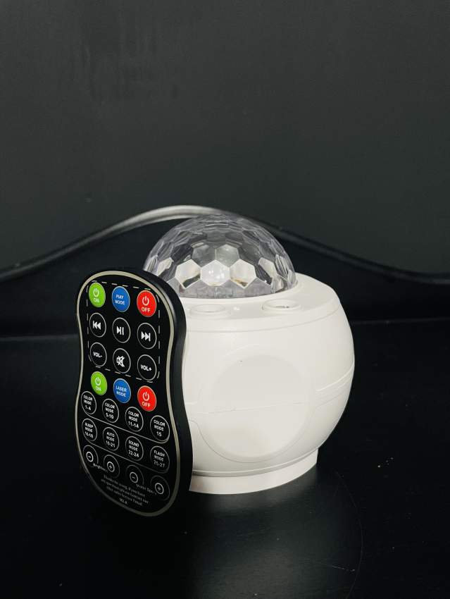 BLUETOOTH GALAXY NIGHT LED LIGHT PROJECTOR  - 0 - Speaker  on Aster Vender