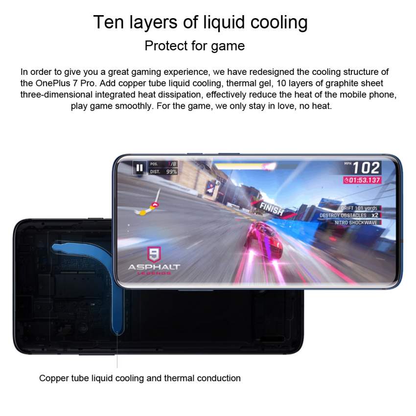 OnePlus 7 Pro RAM 12GB ROM 256 GB - 7 - Oneplus Phones  on Aster Vender