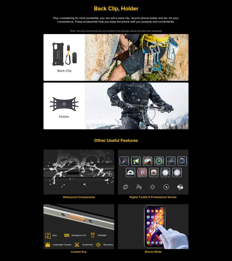 Ulefone Armor 11 5G Rugged Phone With IR Night Vision - 6 - Other phones  on Aster Vender