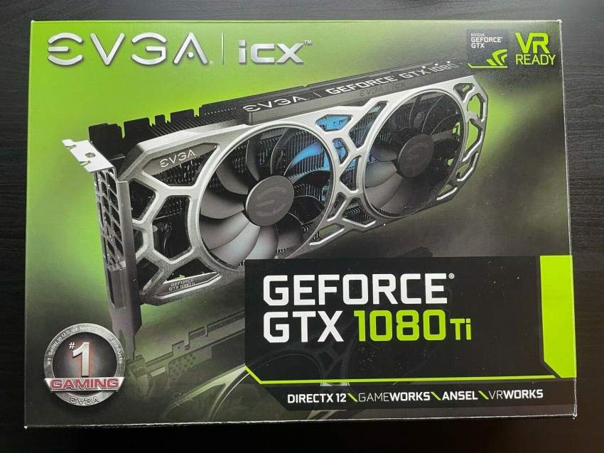 EVGA GeForce GTX 1080 TI SC2 Gaming 11GB GDDR5X Graphics Card - 1 - Graphic Card (GPU)  on Aster Vender