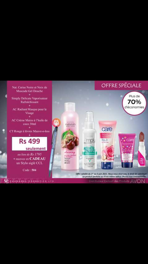 Avon products  - 0 - Other Body Care Products  on Aster Vender