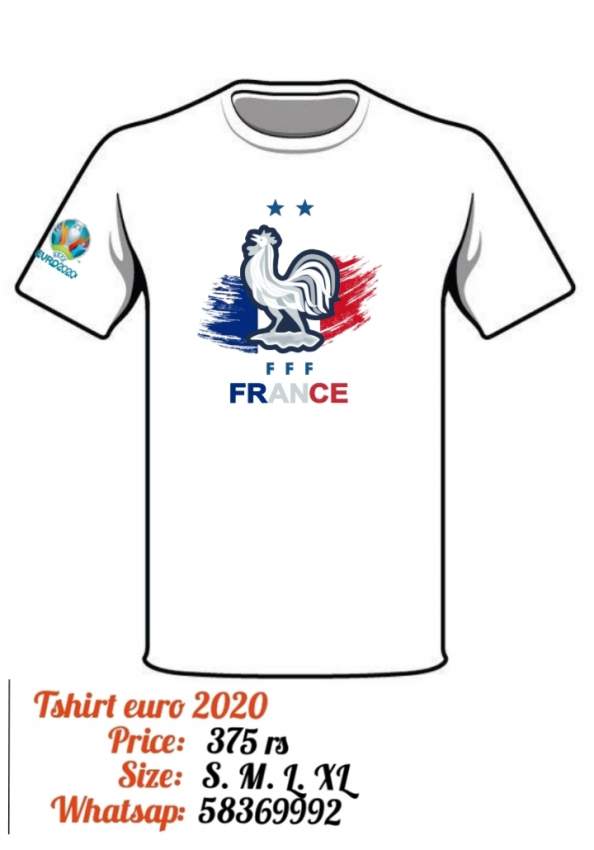 T shirt euro 2020 - 0 - Shirts (Men)  on Aster Vender