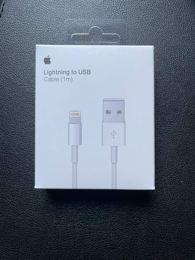Original apple cable 1m - Chargers on Aster Vender