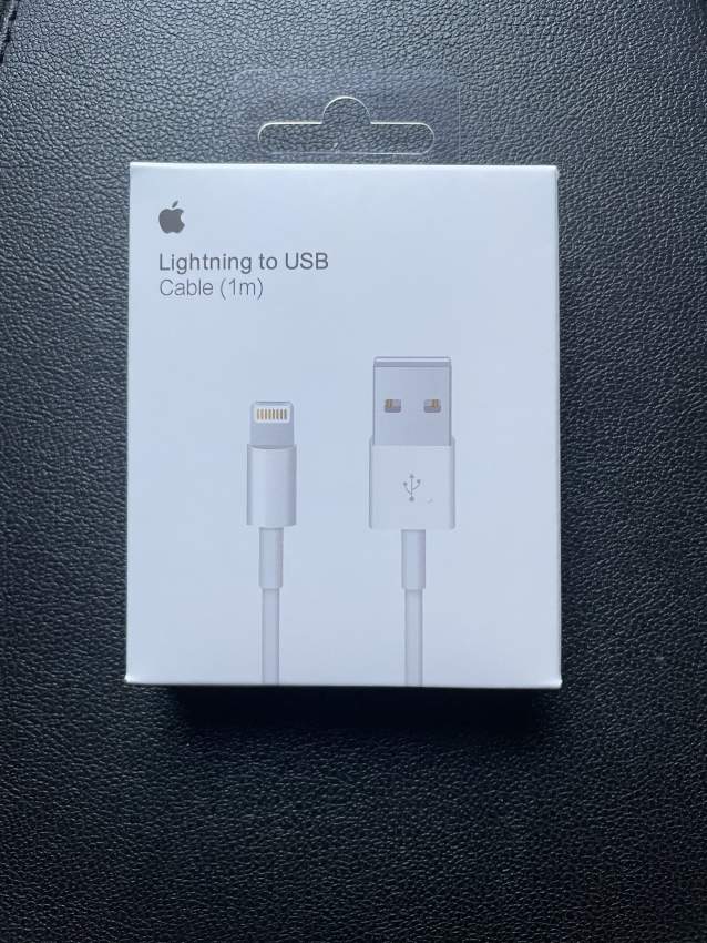 Original apple cable 1m - 0 - Chargers  on Aster Vender