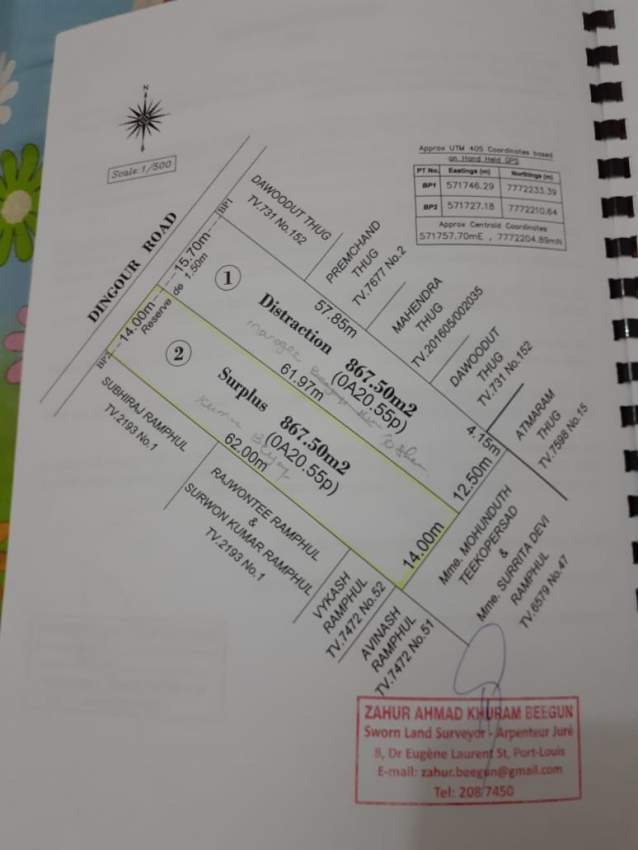 Terrain a vendre a L'aventure - 1 - Land  on Aster Vender