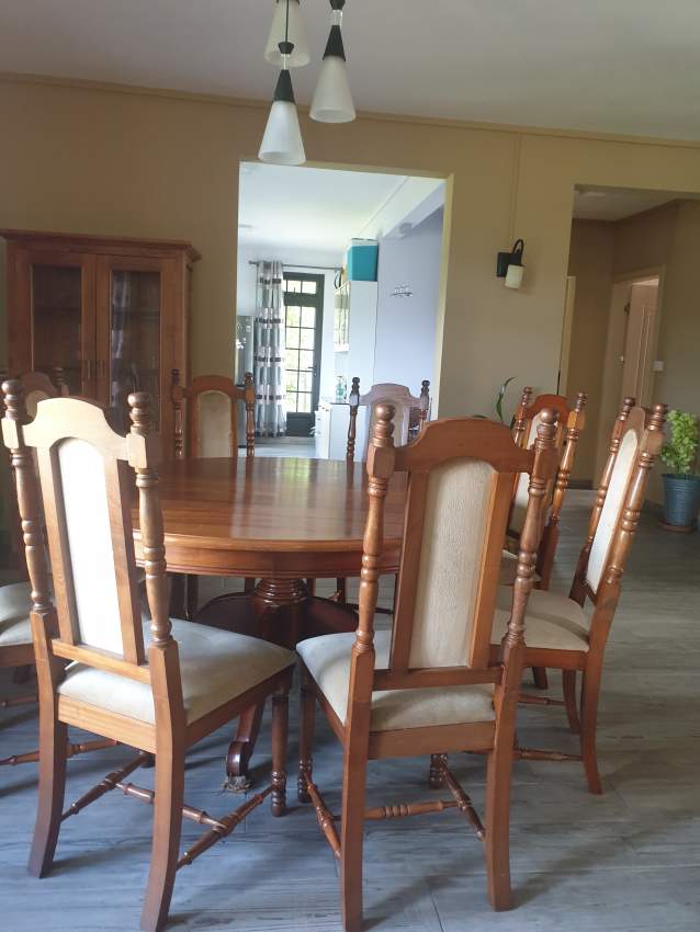 Dining set (Rosewood) - 0 - Table & chair sets  on Aster Vender