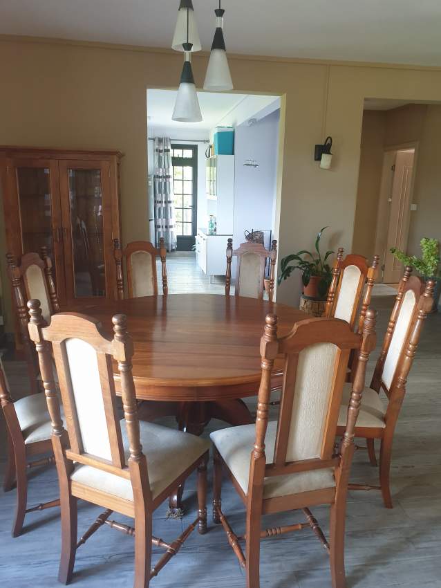 Dining set (Rosewood) - 1 - Table & chair sets  on Aster Vender