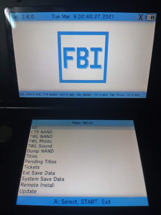 Modifications de consoles - 1 - Software  on Aster Vender